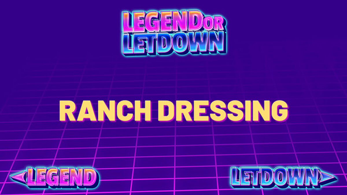 Legend or Letdown image number null